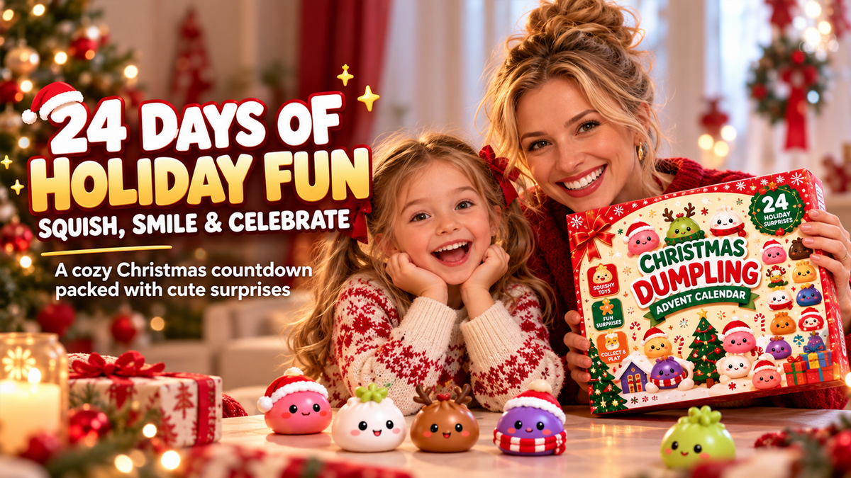 Twenty Four Days Of Squishy - Dumpling Advent Calendar