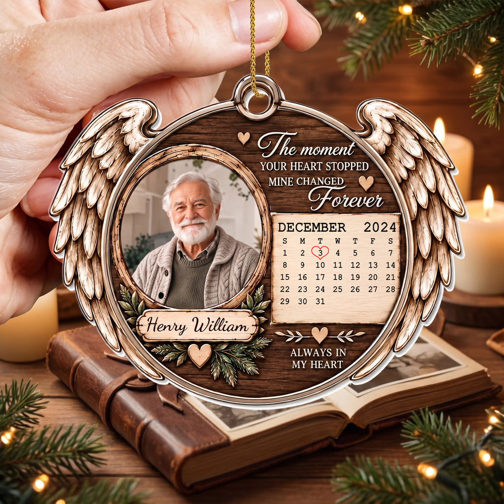 Your Love Remains - Personalized Acrylic Ornament