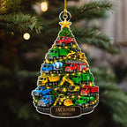 Truck Kid - Personalized Acrylic Ornament