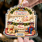 America 250th Anniversary - Personalized Acrylic Ornament