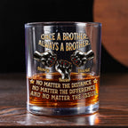 Soulmate Best Friend - Personalized Whiskey Glass Full Print