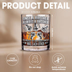 Brother Bond – Personalized Whiskey Glass Full Print