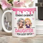Congrats My Daughter - Personalized Coffee Mug