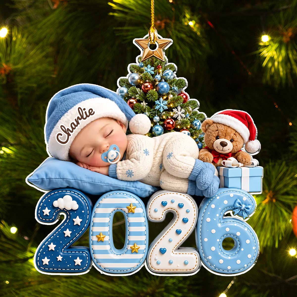 Our Greatest Blessing Ever - Personalized Acrylic Ornament