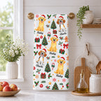 Christmas Dog - Personalized Kitchen Towel