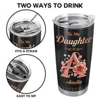 Never Forget How Much I Love You - Personalized Tumbler