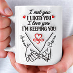 The Day Our Story Began - Personalized Coffee Mug
