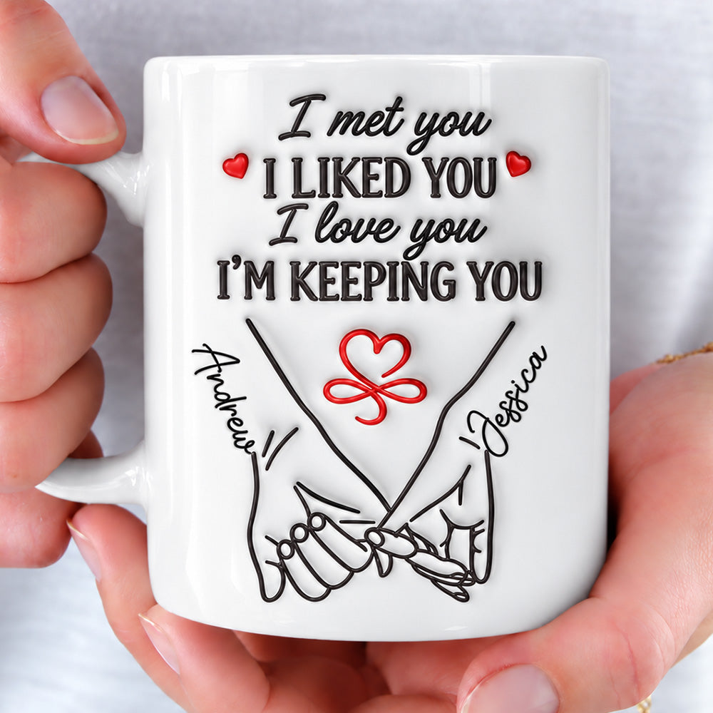 The Day Our Story Began - Personalized Coffee Mug