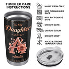 Never Forget How Much I Love You - Personalized Tumbler