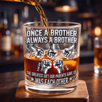 Brother Bond – Personalized Whiskey Glass Full Print