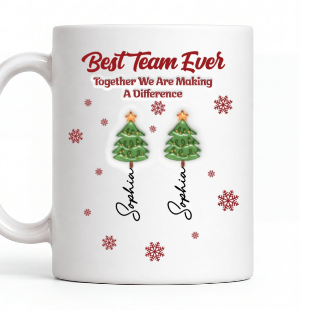 Best Team Ever Coworkers - Personalized Coffee Mug