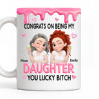 Congrats My Daughter - Personalized Coffee Mug