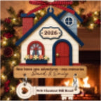 Where New Memories Begin - Personalized Wooden Ornament With Wooden Tag