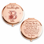 Beautifully Strong - Personalized Compact Mirror