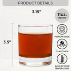 Soulmate Best Friend - Personalized Whiskey Glass Full Print