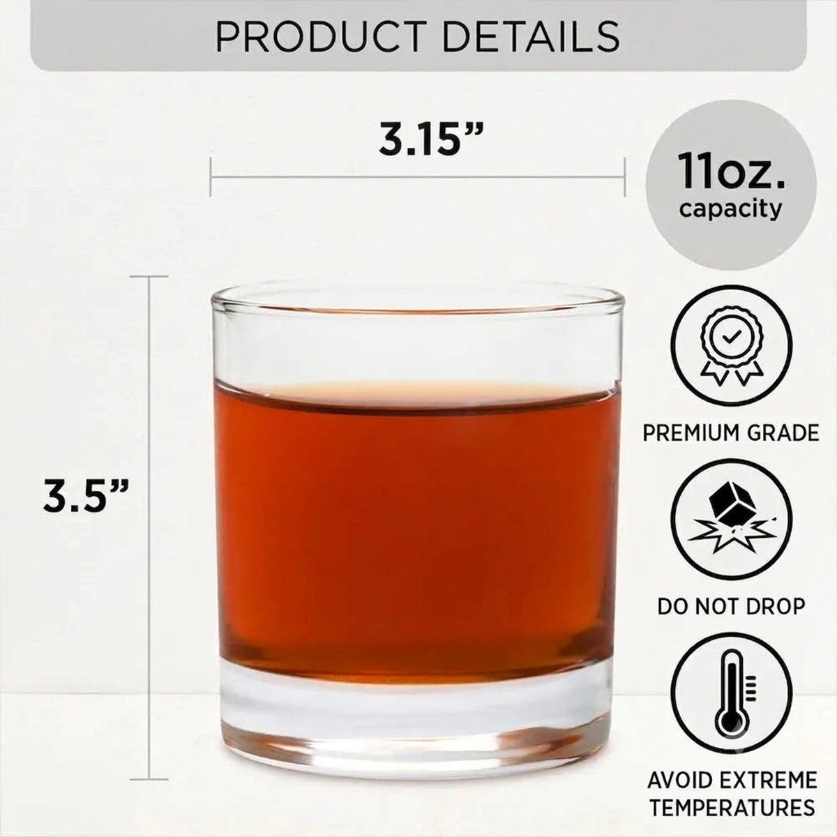 Soulmate Best Friend - Personalized Whiskey Glass Full Print