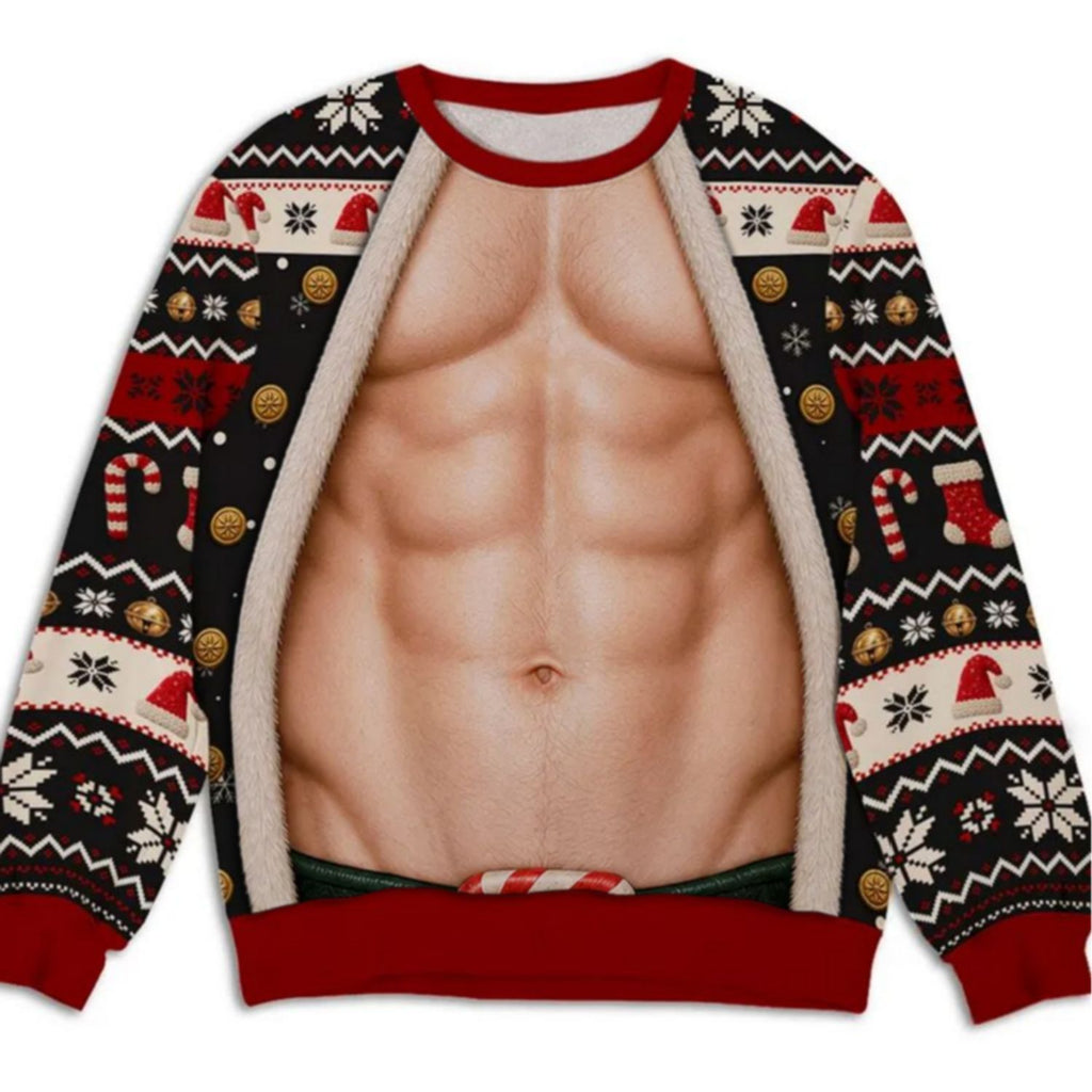 Christmas Funny Couple - Personalized Sweatshirt