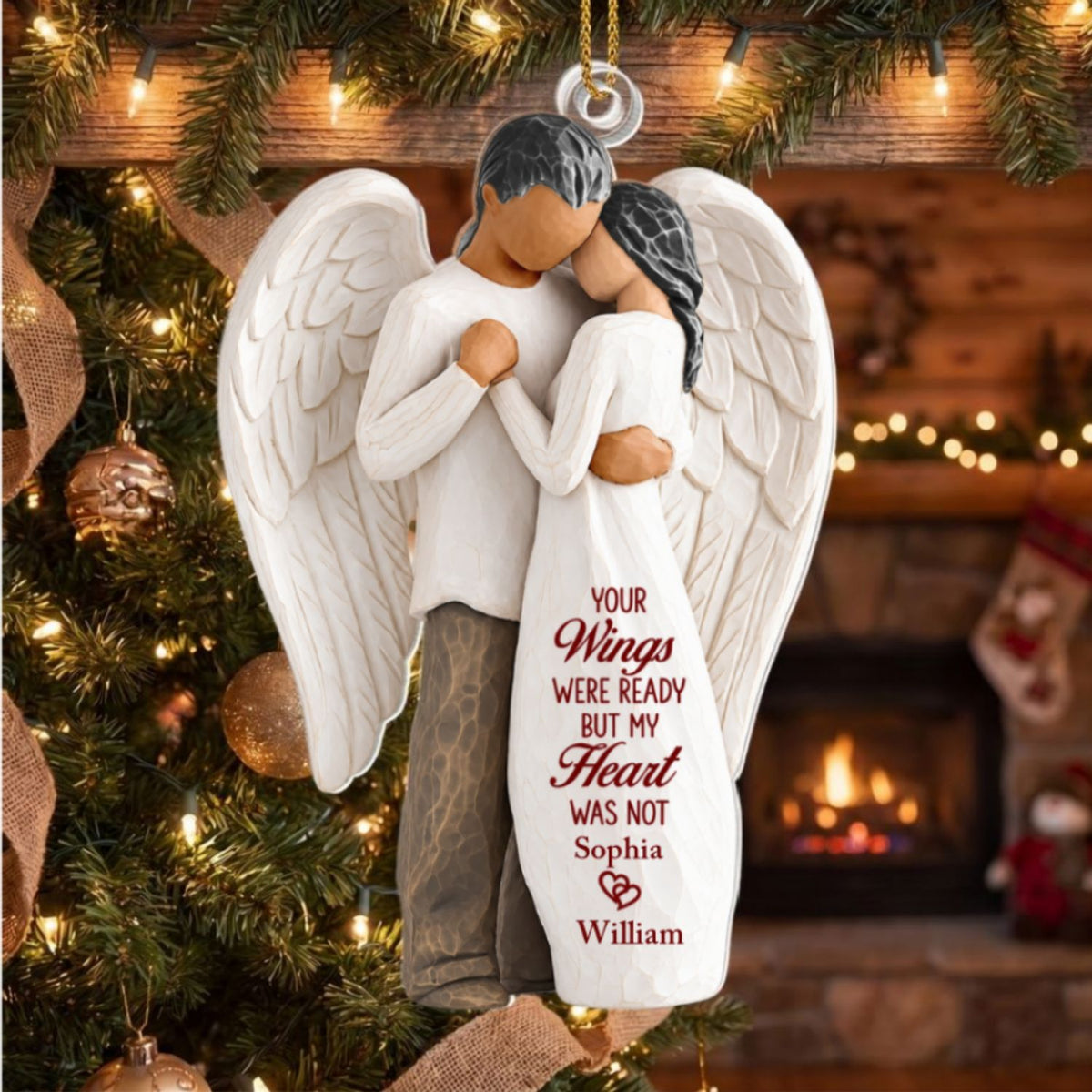 Forever In My Heart - Personalized Acrylic Ornament