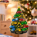 Truck Kid - Personalized Acrylic Ornament