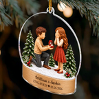 Proposal Engagement - Personalized Acrylic Ornament