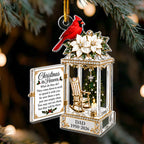 Christmas In Heaven - Personalized Acrylic Ornament