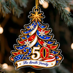 Christmas Tree 250 - Personalized Acrylic Ornament