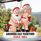 Growing Old Together - Personalized  Acrylic Ornament