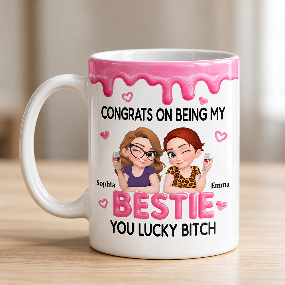 Congrats My Sister - Personalized Coffee Mug