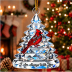 Memorial Tree Cardinals - Personalized Acrylic Ornament