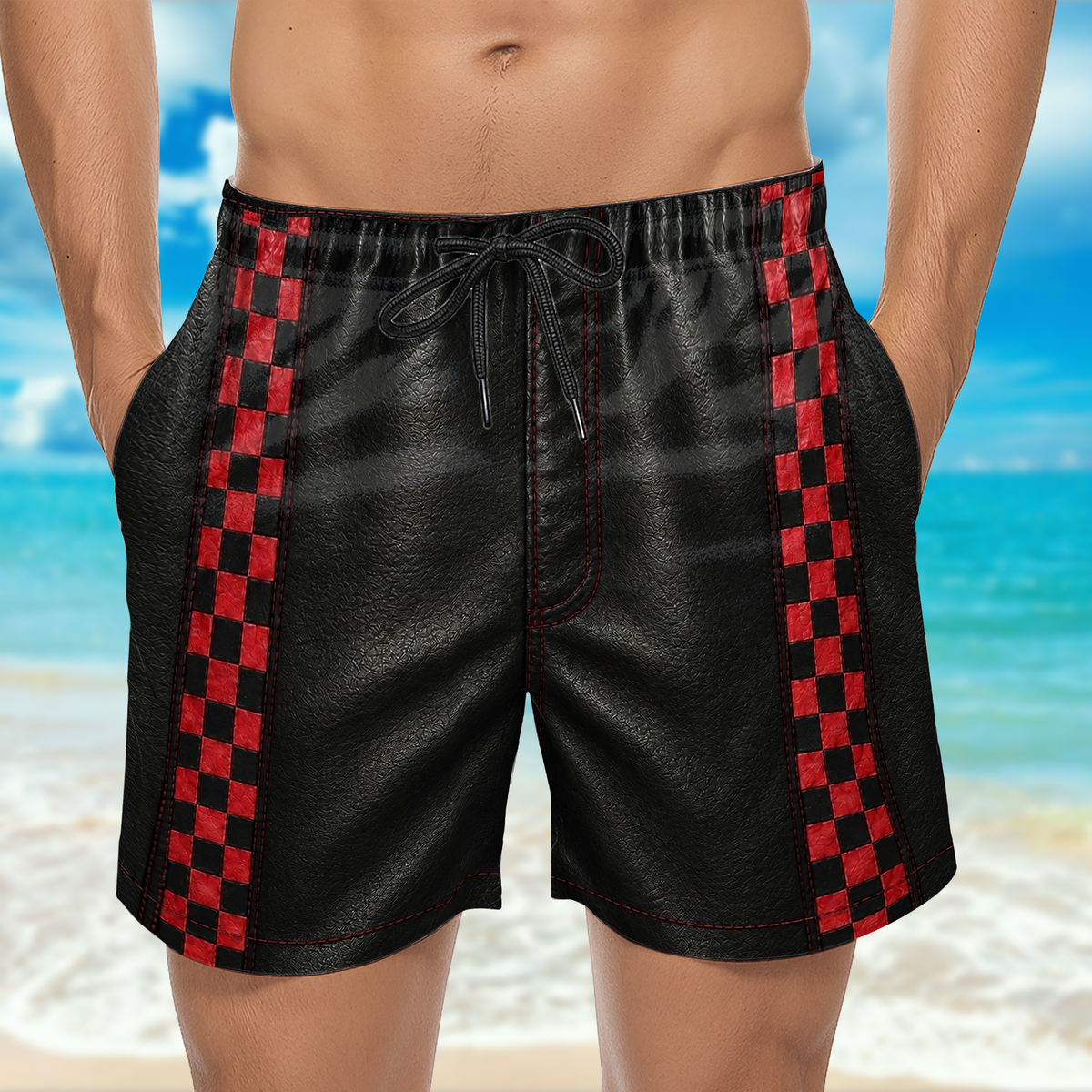 Funny Beach Trunks - Personalized Beach Shorts