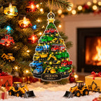 Truck Kid - Personalized Acrylic Ornament
