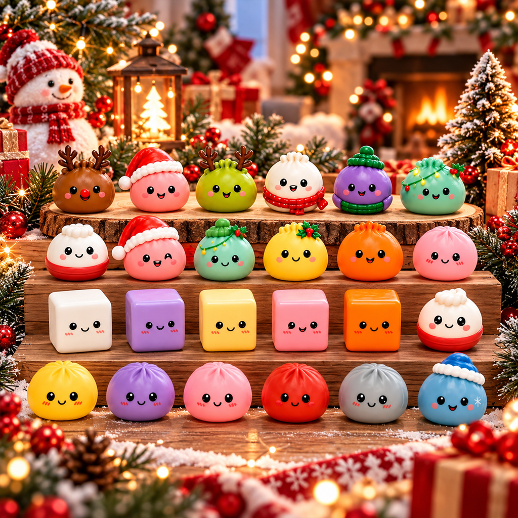 Twenty Four Days Of Squishy - Dumpling Advent Calendar