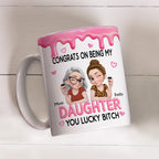Congrats My Daughter - Personalized Coffee Mug