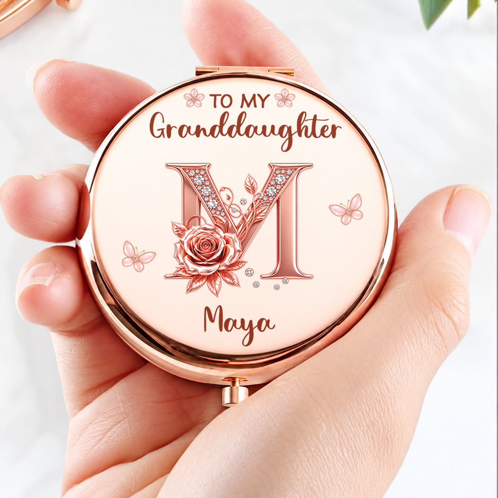 Beautifully Strong - Personalized Compact Mirror