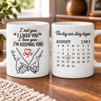The Day Our Story Began - Personalized Coffee Mug