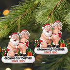 Growing Old Together - Personalized  Acrylic Ornament